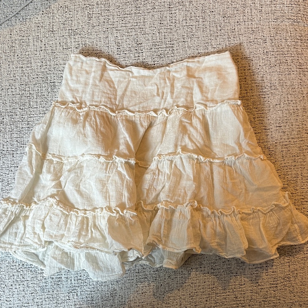 White skirt- size small - medium